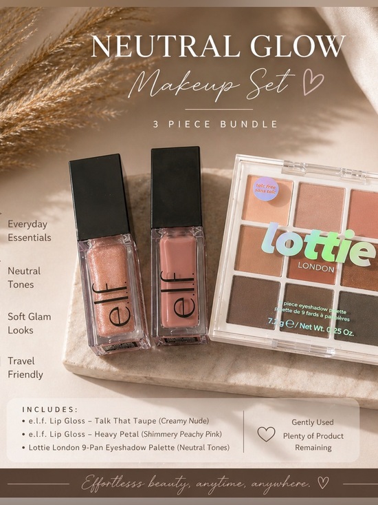 Other - ELF Lip Gloss Plumping Duo + Lottie London The Mattes Eyeshadow Palette